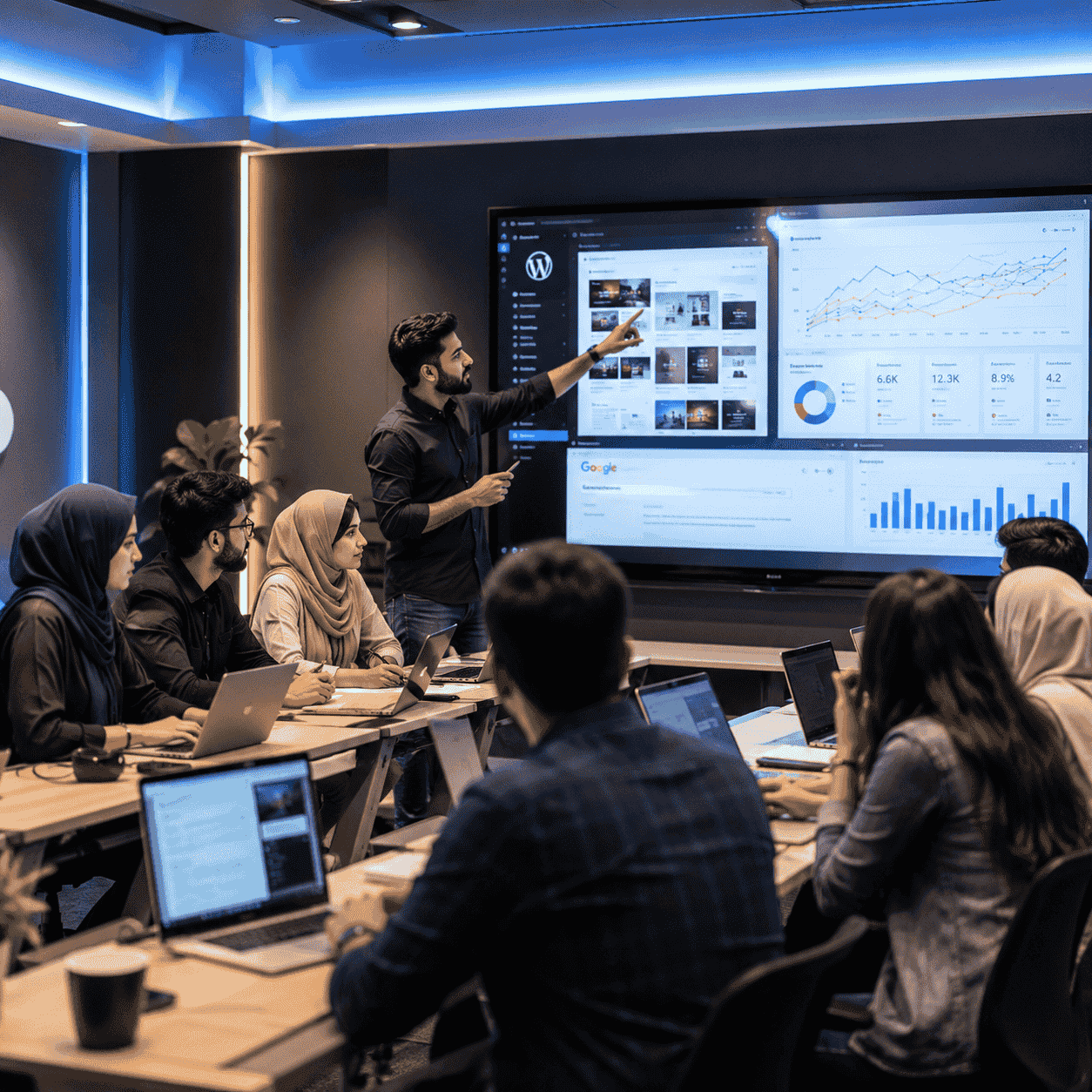 HRD Institute Tech Education Ecosystem Mockup